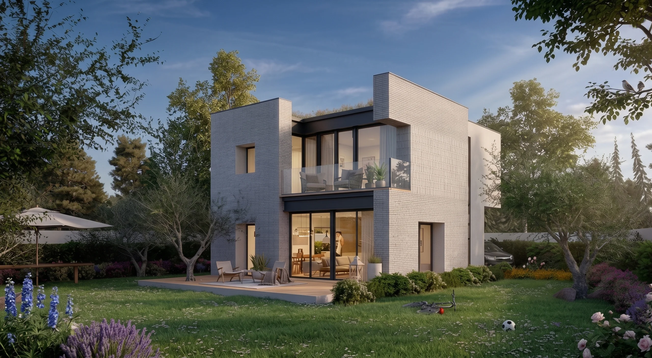 Projet Écrin — construction d'une maison individuelle à Ventabren